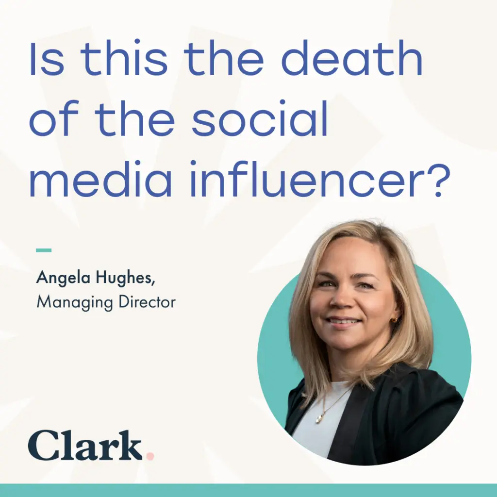 Is this the death of the social media influencer?