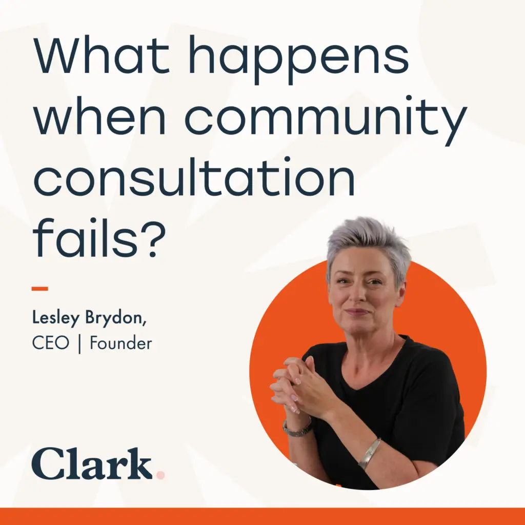 When stakeholder consultation becomes the story